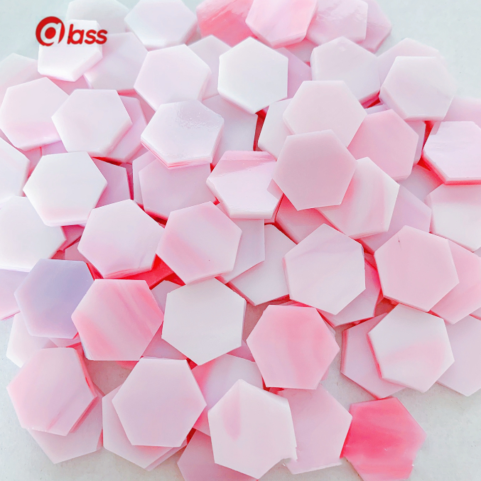 Wholesale Colored Glass Mosaic Particles Glass Tube Original Colored Glass Sheet