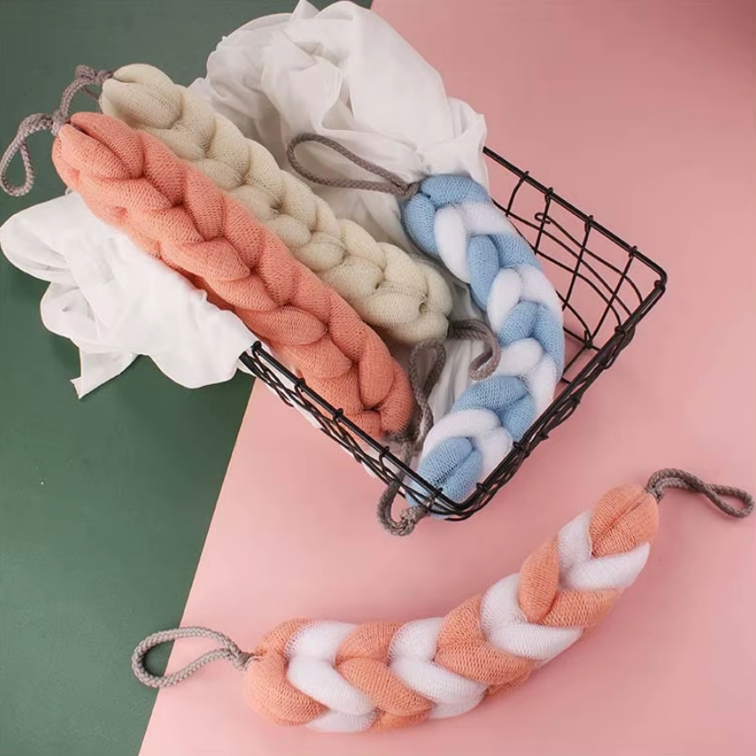 Hot Sale SPA Bathroom Cleaning Bath Sets Animal Shaped Natural Loofah Soap Exfoliator Bath Ball Sponge Brush