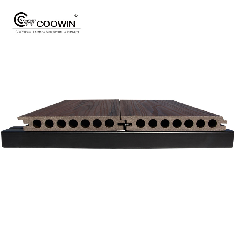 Outdoor Usage WPC Deck Flooring Factory Prices Waterproof Interlocking Composite Decking