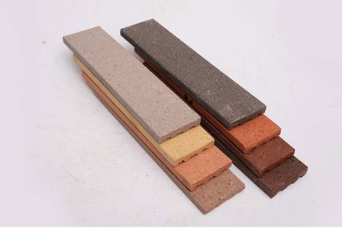 Decorative Split Face Brick Veneer External Brick Slip Cladding