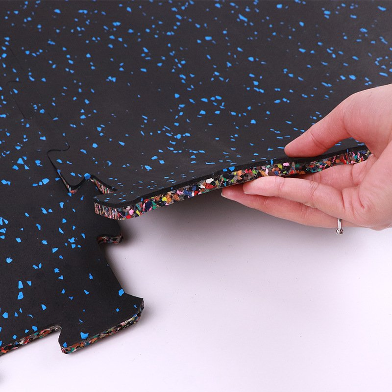 Factory Cheap Non-Toxic Sports Equipment Protective Mat 15mm Gym Rubber Floor Mat