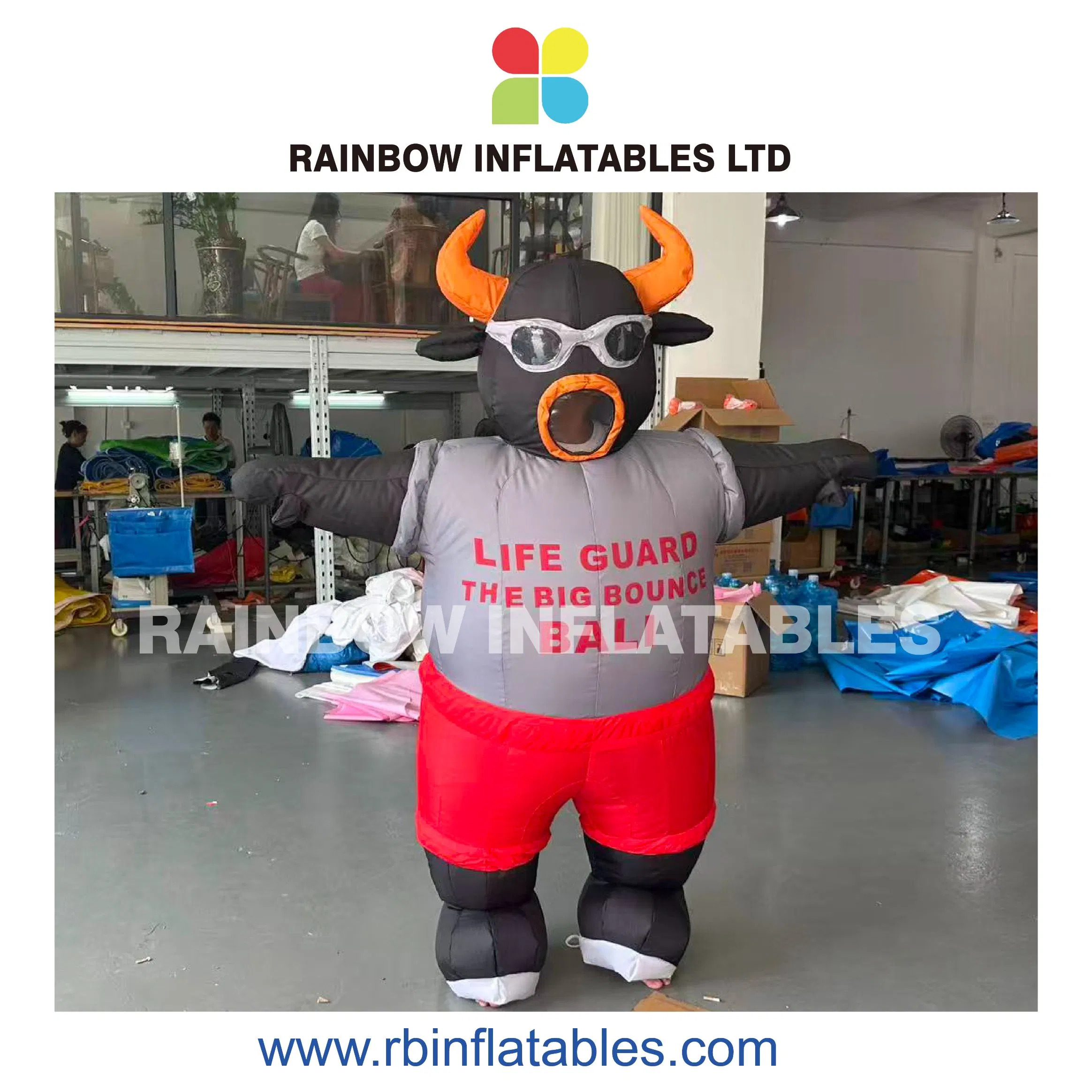 Inflatable Cartoon Costume for Brand Promotion and Event Attraction Activity