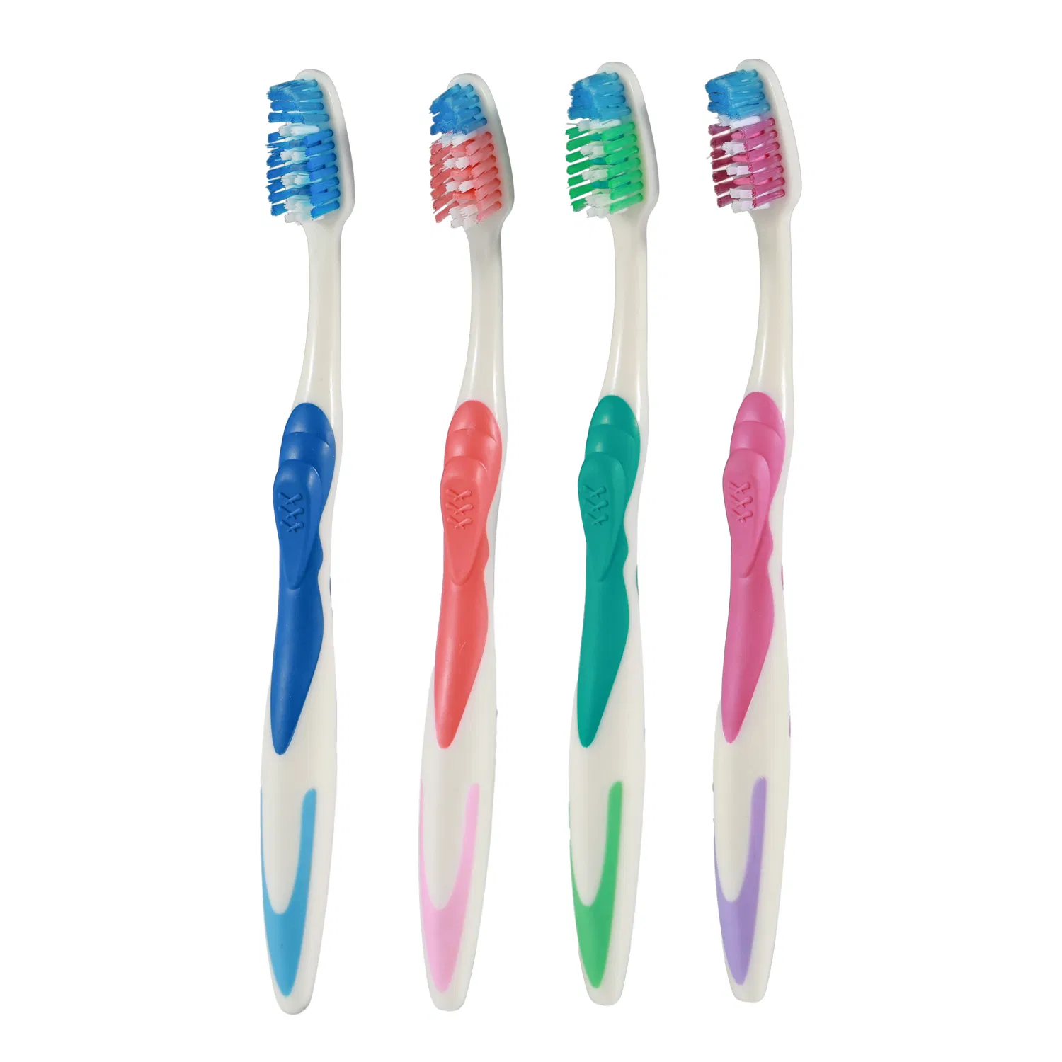 High Quality Private Label Adult Toothbrush Soft Nylon Bristle Teeth Deep Cleaning