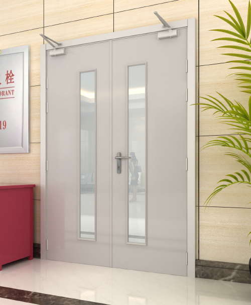 Ultra-Durable Fireproof Security Door with Premium Stainless Steel Design