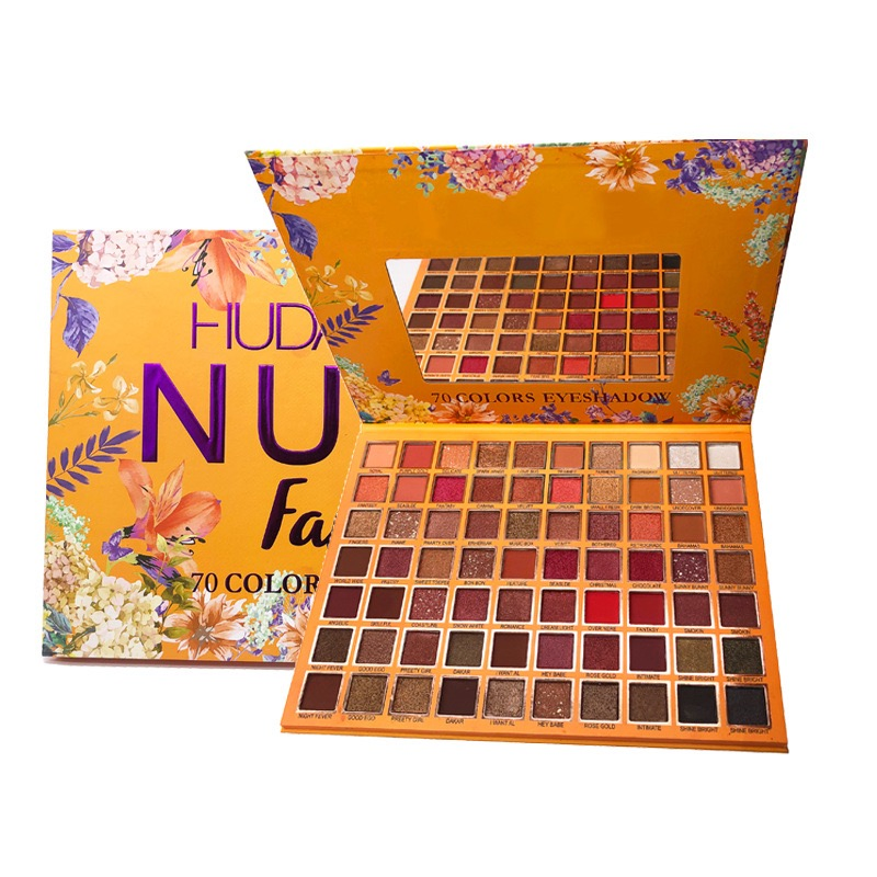 FL-05 70 Color Eyeshadow Palette Matte Pearlescent Makeup Wholesale