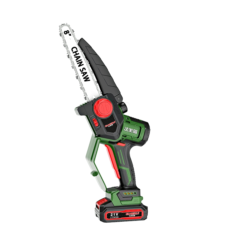 China Factory 8 Inch Guide Board Cordless Chainsaw Cordless Power Chainsaw Brush Cutter Hand Chainsaw Power-Tool