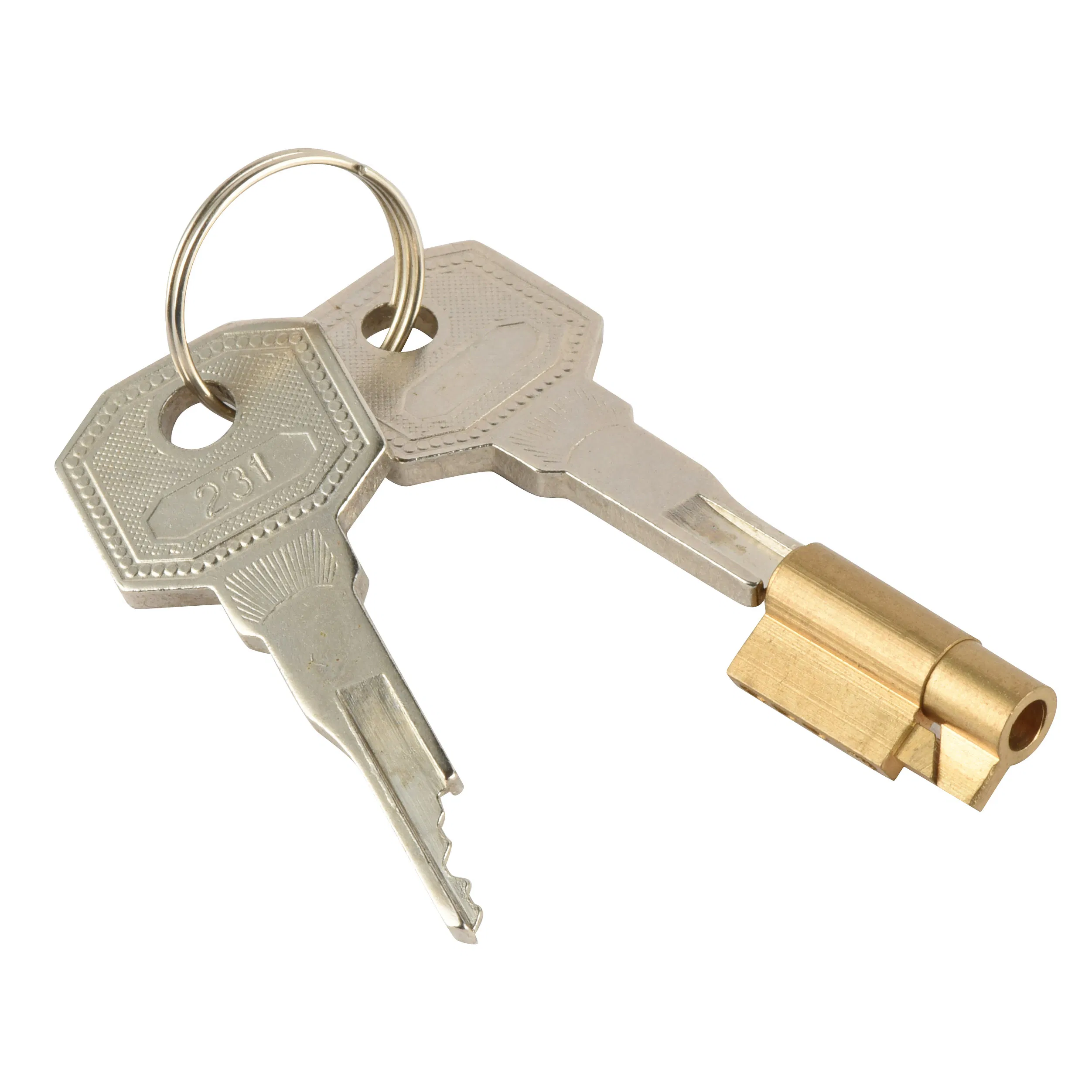 New Type of Cylinder Lock Keep Safe Brass Security Lock