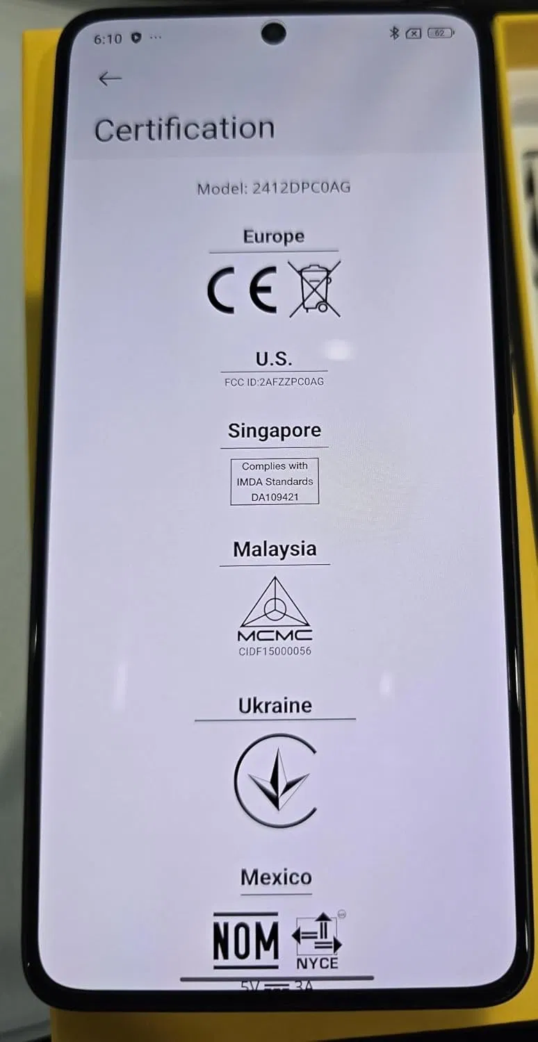 Смартфон Poco X7 PRO 5G для геймеров