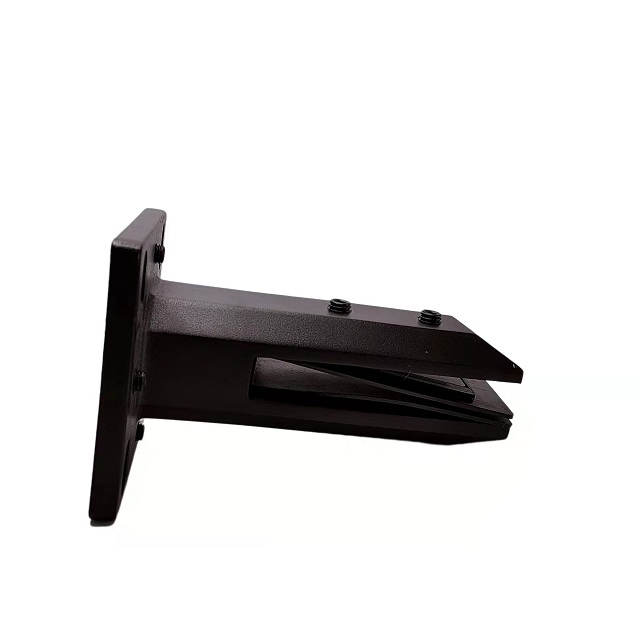 Customized Adjustable Stainless Steel Black Glass Spigot for Glass Pool Fencing and Stair Railing - Durable and Stylish Glass Spigot