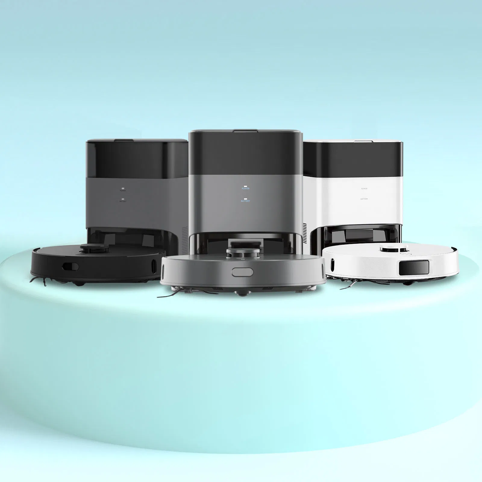 Professional Dry and Wet Automatic Recharge Water Mop Floor Robot Vacuum Cleaner No Go Zone Self Cleaning Carpet Sweeper