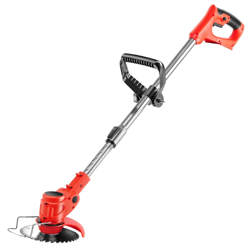 Аккумуляторная колесная газонокосилка-триммер