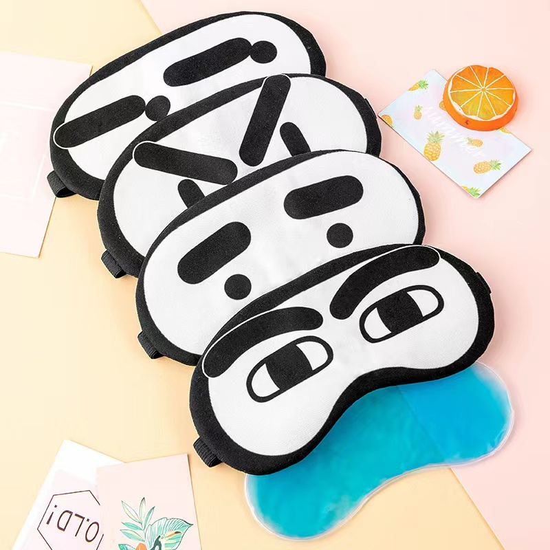 Cute Hot Compress Cold Compress Sleep Eye Mask Children's Eye Mask for Aviation