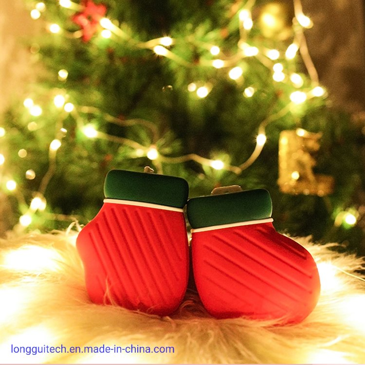 Water Filling Mini Warm Water Bag Small Christmas Gloves Socks
