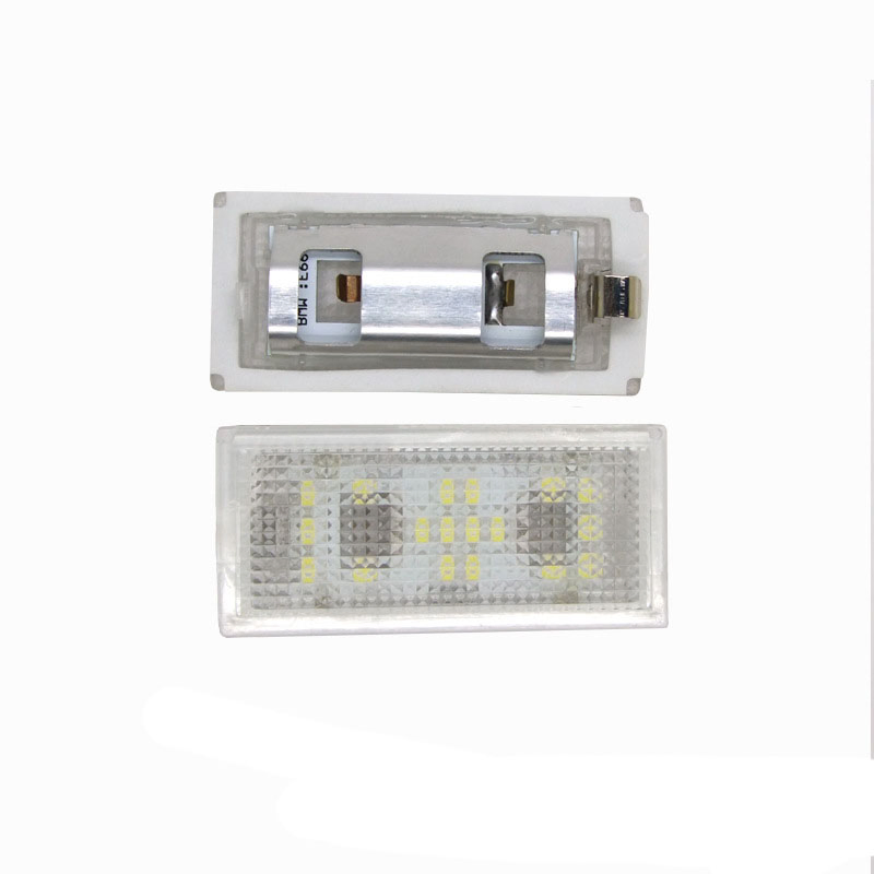 Белые светодиодные лампы для подсветки номерного знака