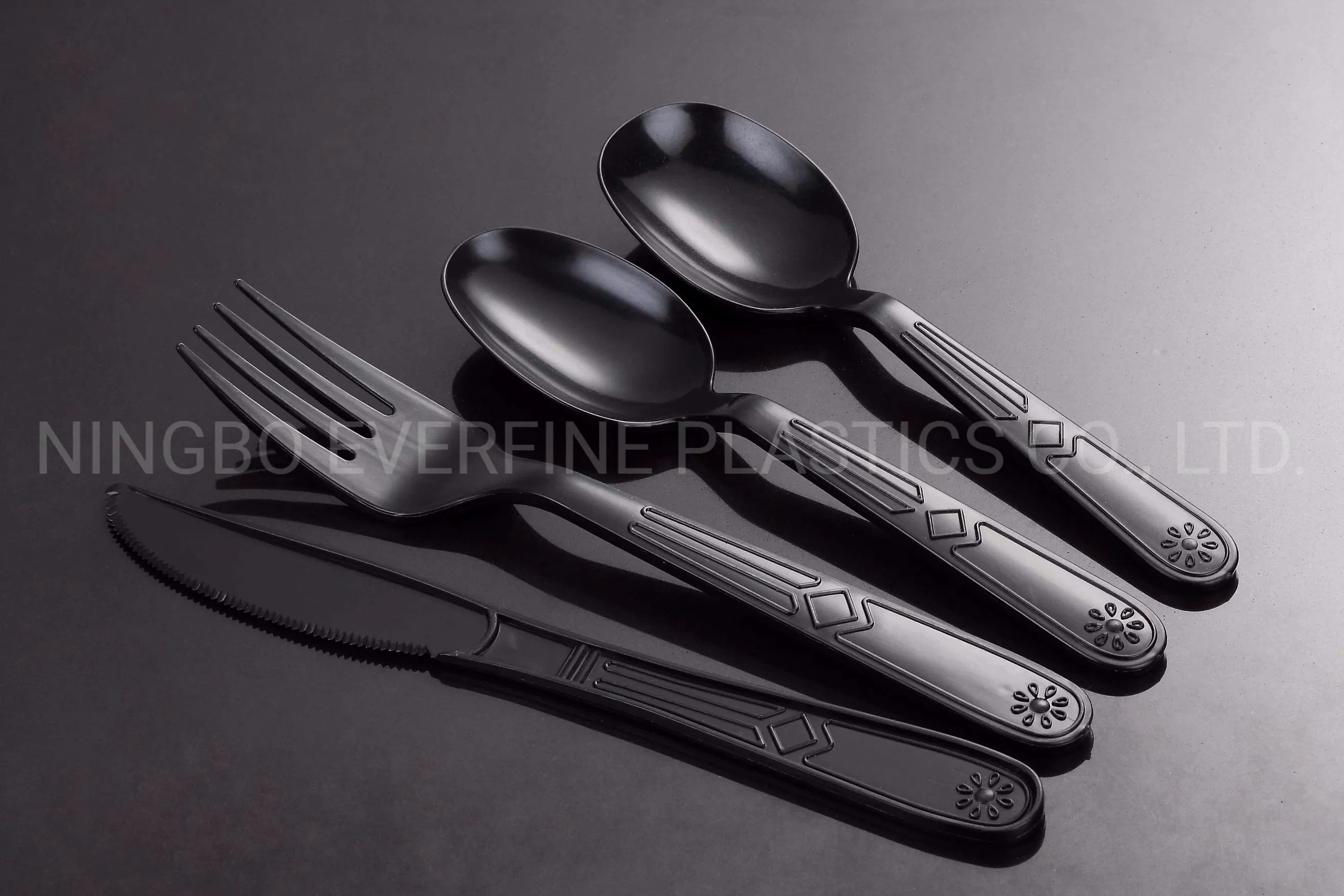 Heavy Weight PP Cutlery: Fork, Knife, Teaspoon, Soup Spoon (PP)