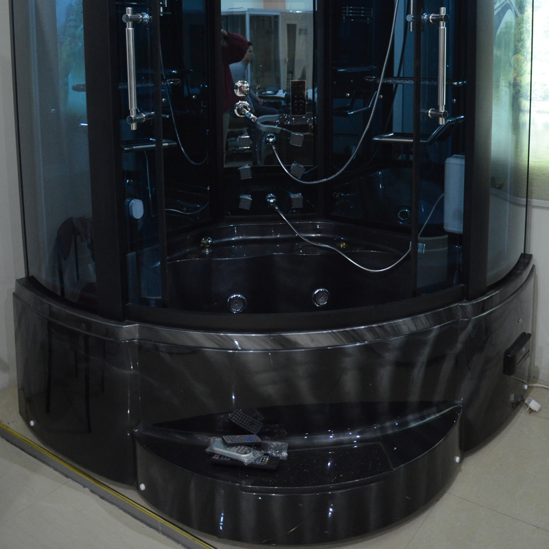 Australia Style with TV Black Sex Luxury Massage Steam Room