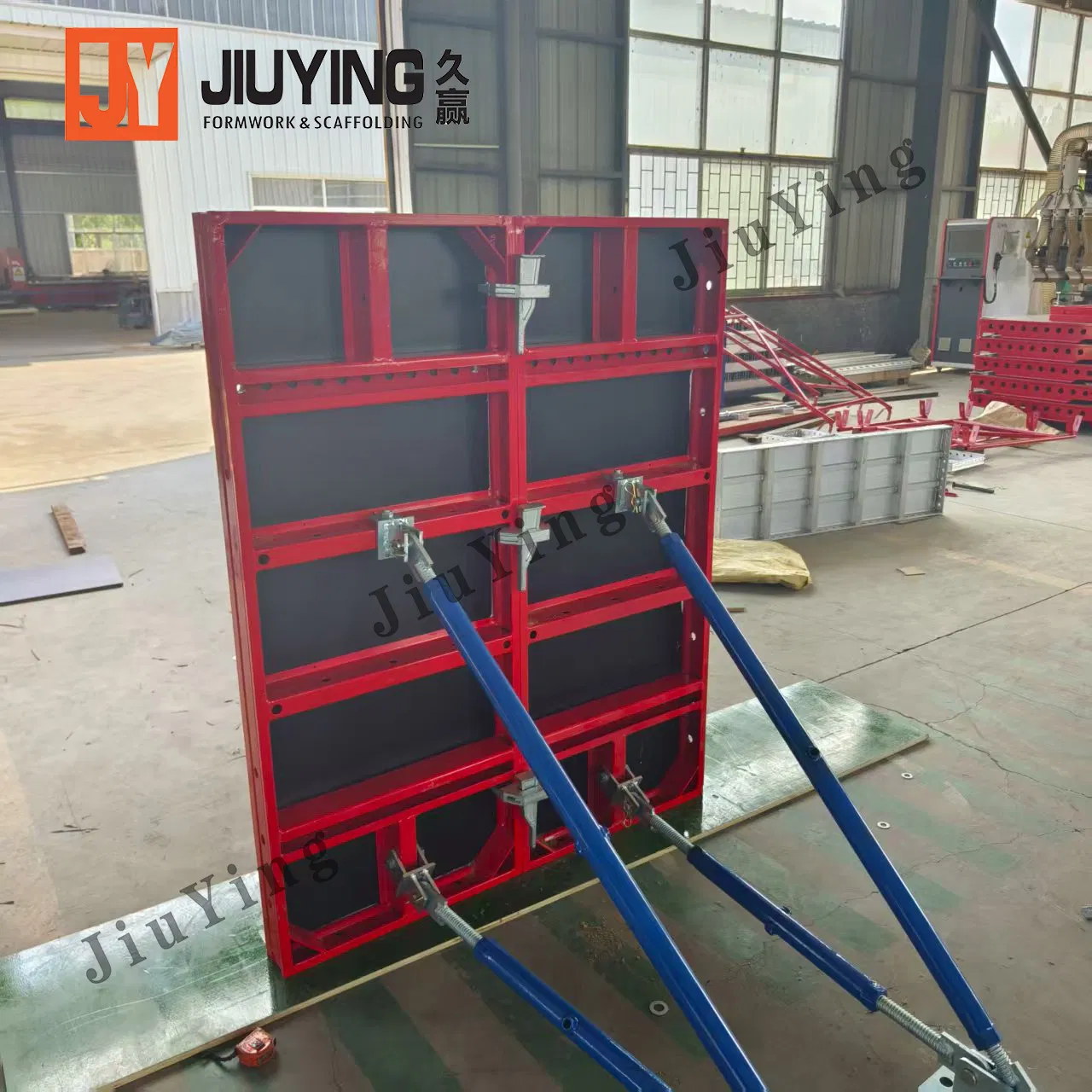 Steel Column Formwork/Mold for Construction Concrete- High Strength, Modular Frame, Reusable for Columns and Various Applications Steel Frame Formwork