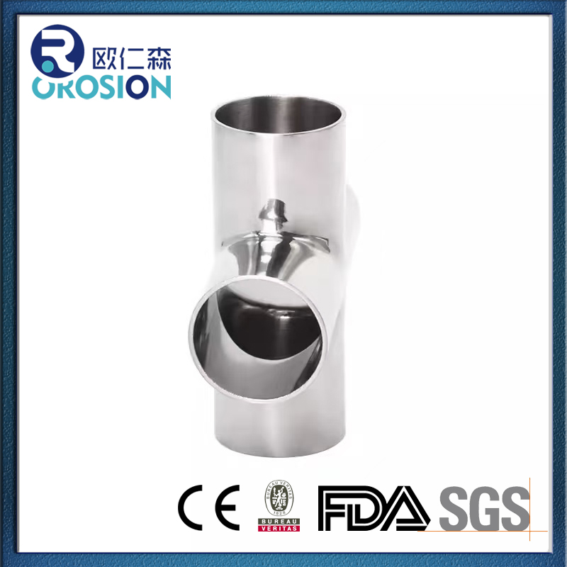 Sanitary Stainless Steel Pipe Welding Cross