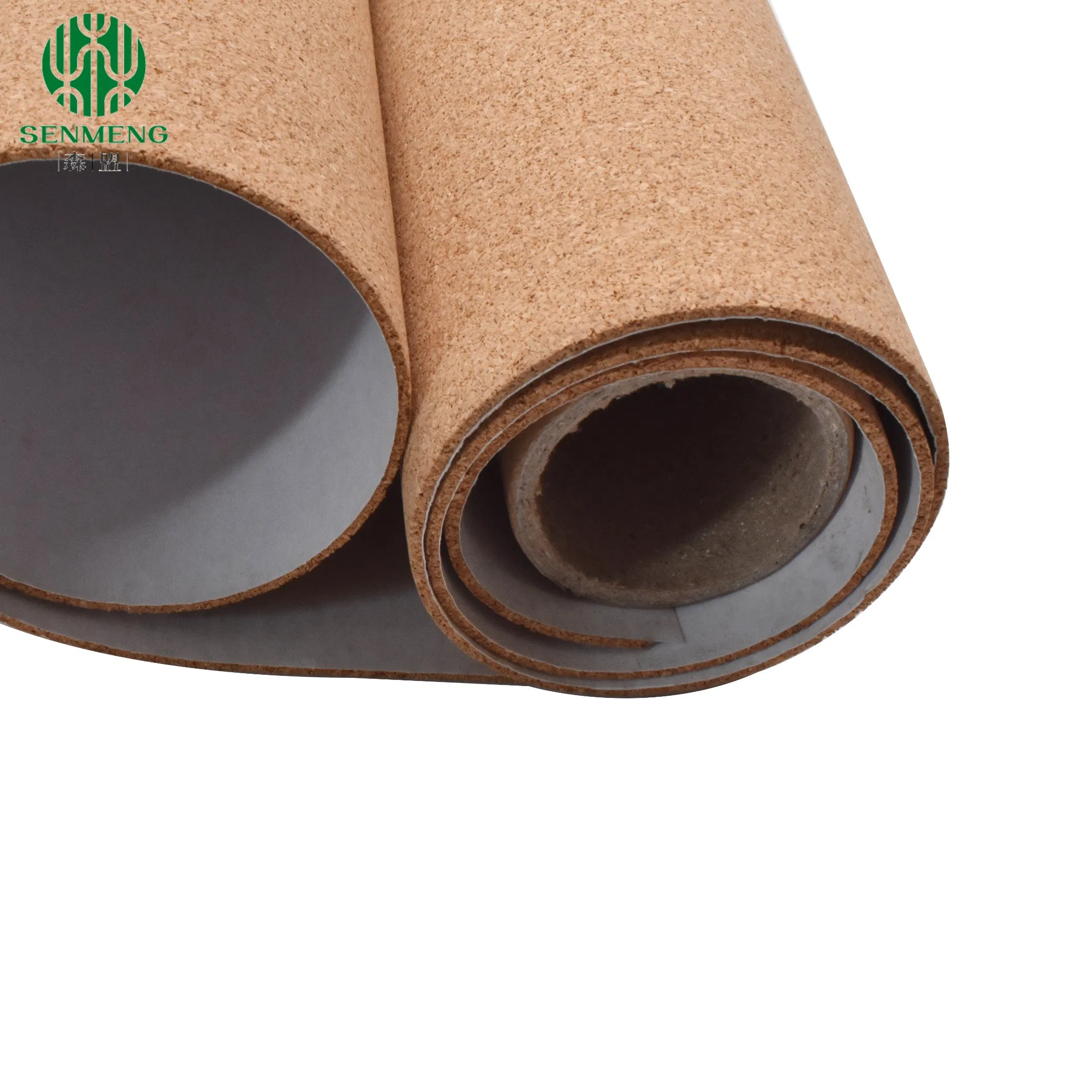 Custom 0.8-12mm Roll Cork Self-Adhesive Floor Adhesive Cork Roll