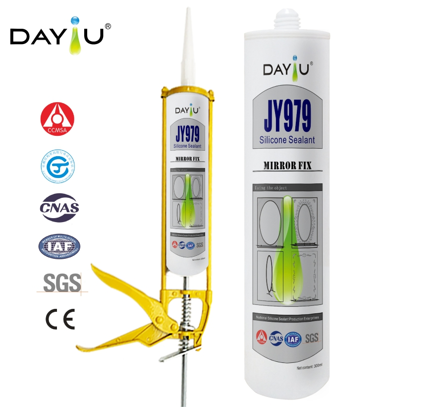 Anti-Mould Sealants Waterproof Mirror Fixing Adhesive Bonding for Building Glass