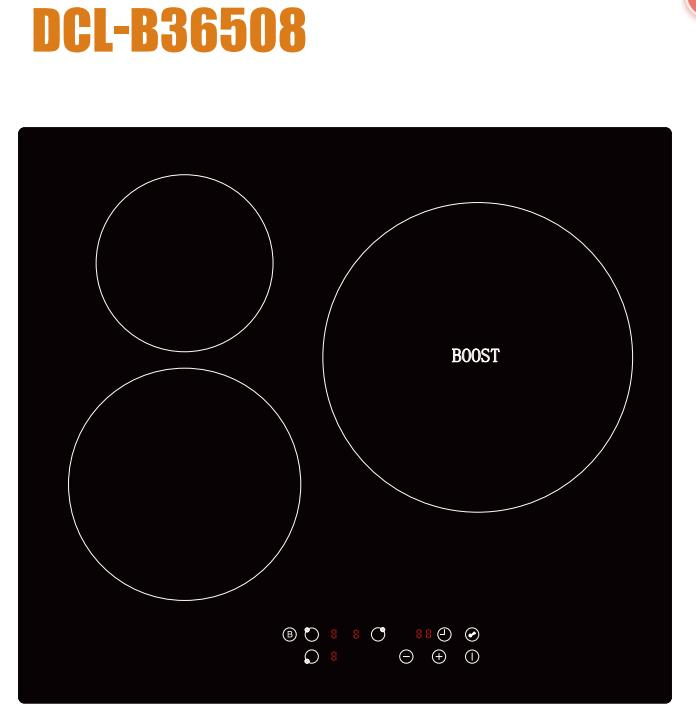 Induction Hob Built in 3 Burner Induction Cooker