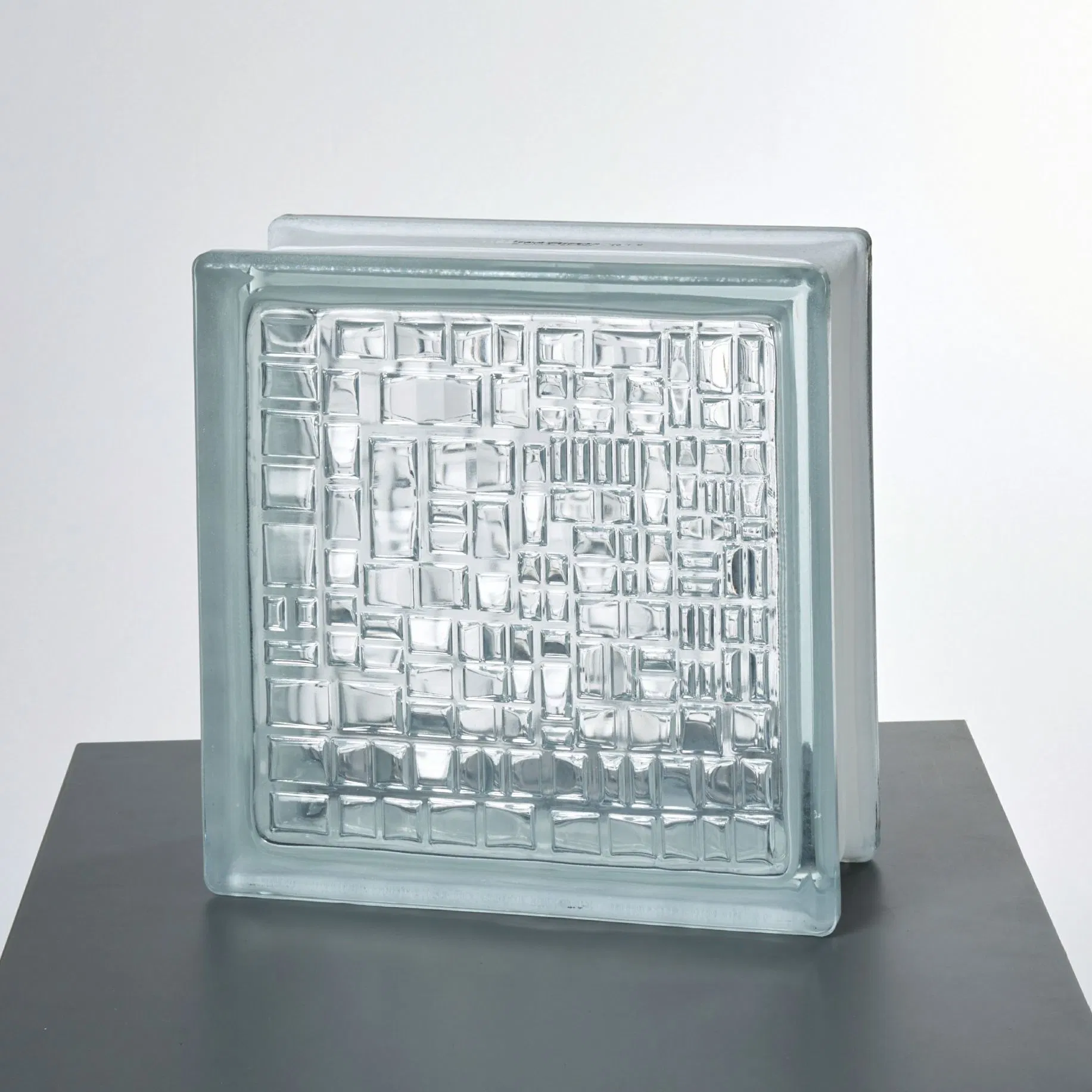 Crystal Parallel Factory Price Hollow Glass Bricks Blocks for Wall 190*190mm Building Glass