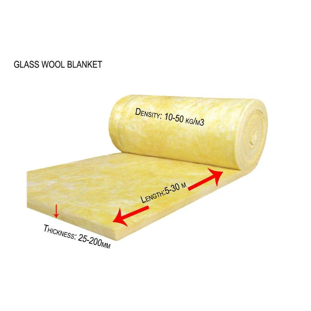 Thermal Insulation Glass Mineral Wool Glasswool Blankets