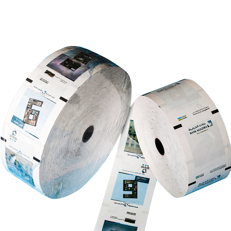 ATM POS Bank Cash Register Paper Roll 80X150mm Thermal Label Sticker