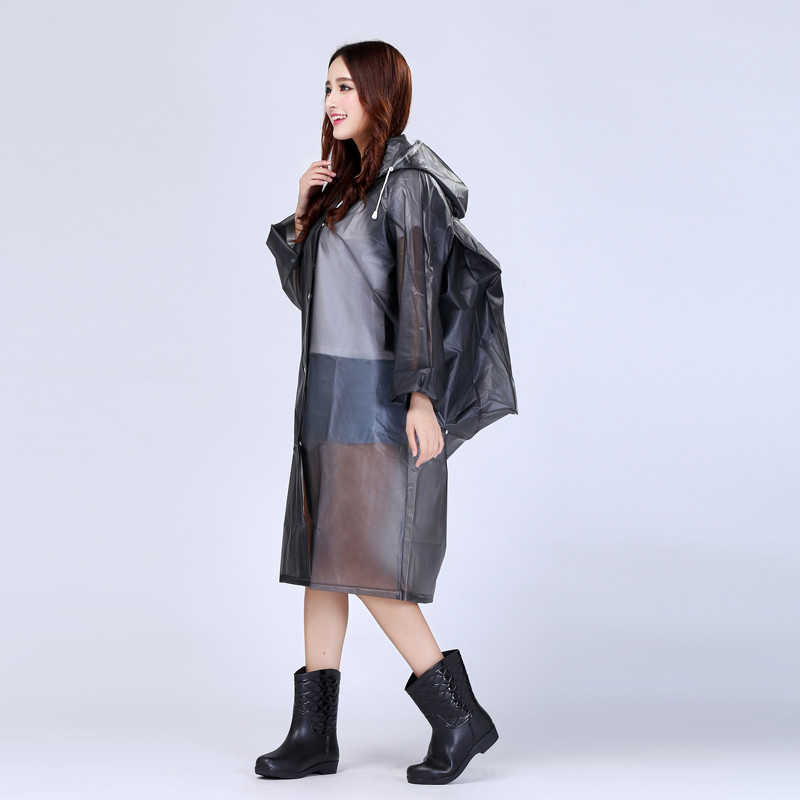 New Design Thickened EVA Translucent Raincoat Travel Trekking Mountaineering Raincoat