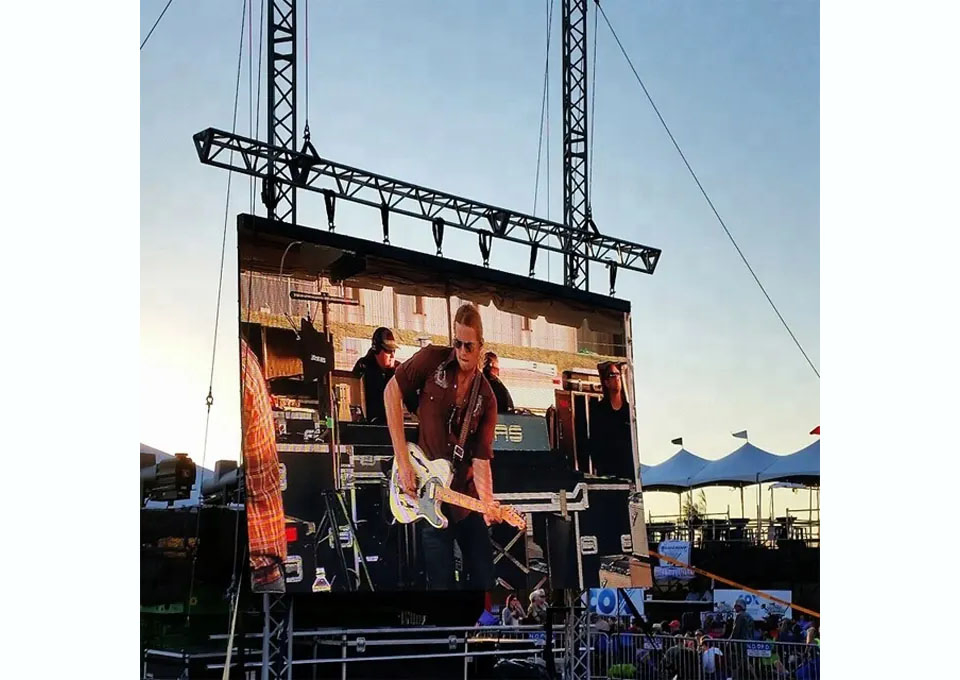 P3.91 P2.976 Full Color Video Wall LED Display for Big Rental Stage Show