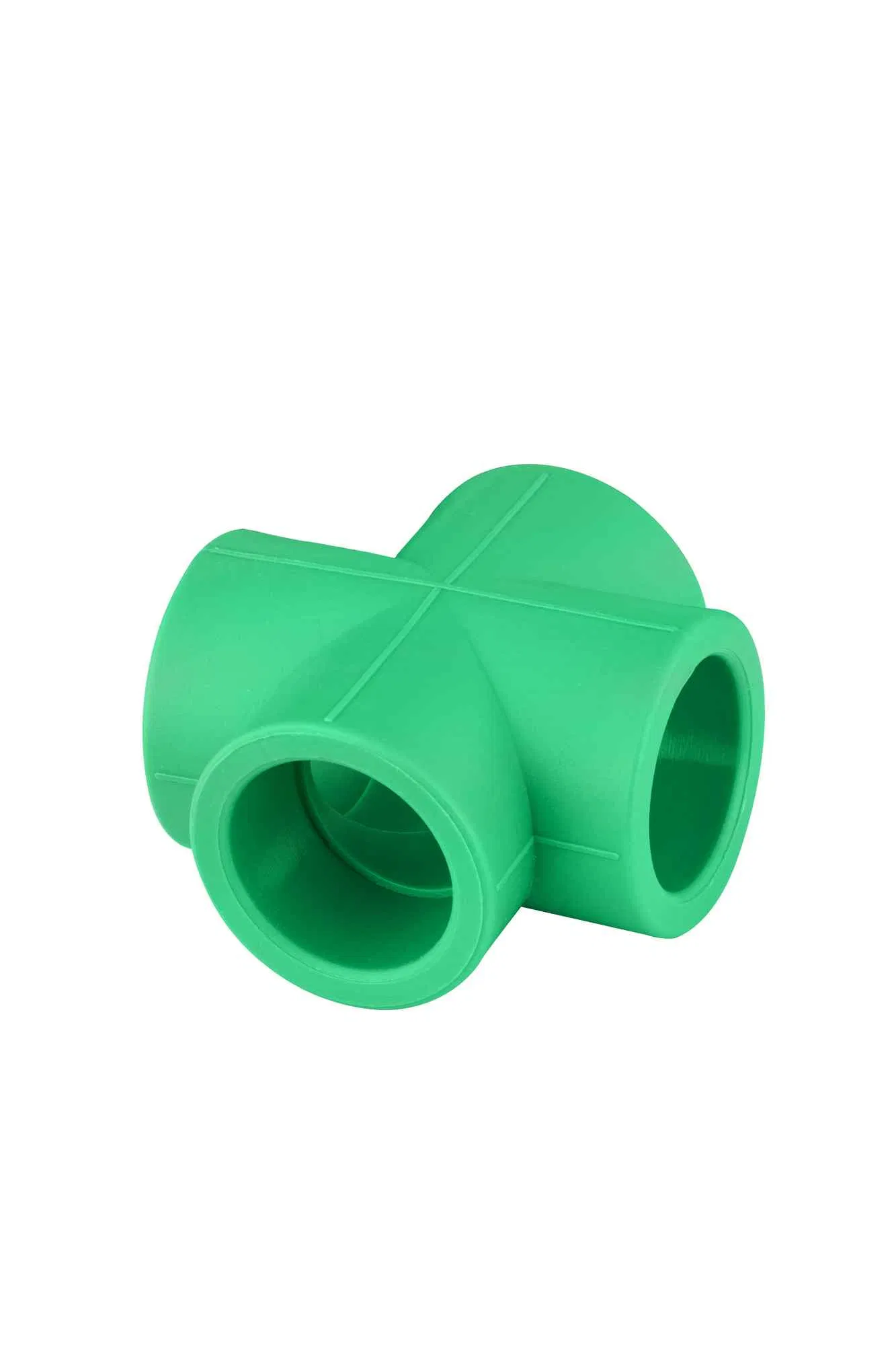 Cold and Hot Water Plastic Pipe Fittings PPR Cross