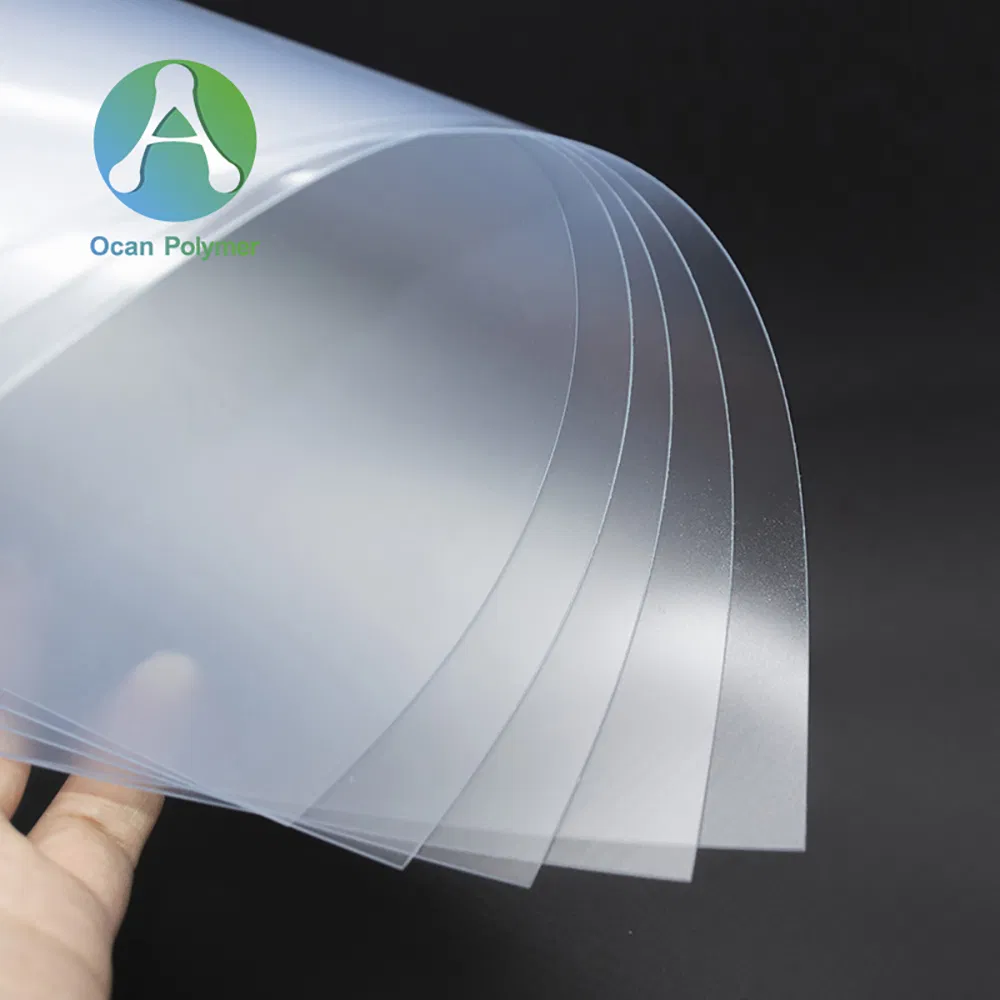 Clear PVC Sheet Matt and Matt for Printing and Packing