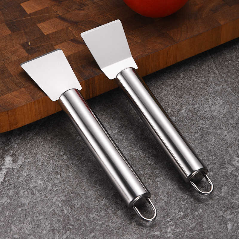 Stainless Steel Hood Scooper Kitchen Cleaning Spatula