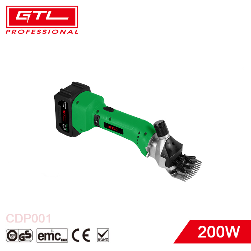 21V Professional Cordless Electric Sheep Shearing Clippers for Animal Grooming (CDPT001)