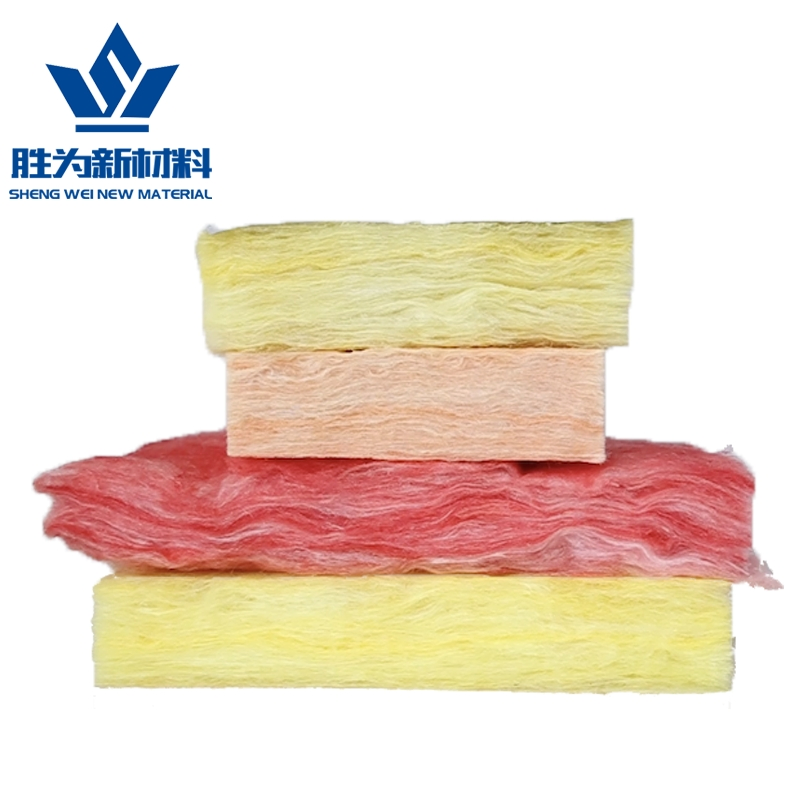 Cheap Fiberglass Wool Roll Insulation Mold Resistant Blanket 48kg/M3 Glasswool 25mm 50mm Glass Wool Price