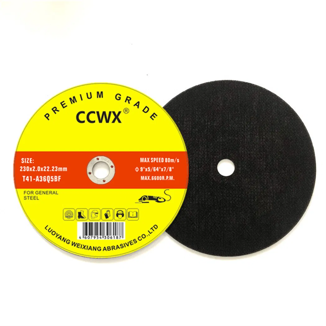 230*2.0X22.23mm Cut off Wheel Abrasive Cutting Disc for Stainless Steel