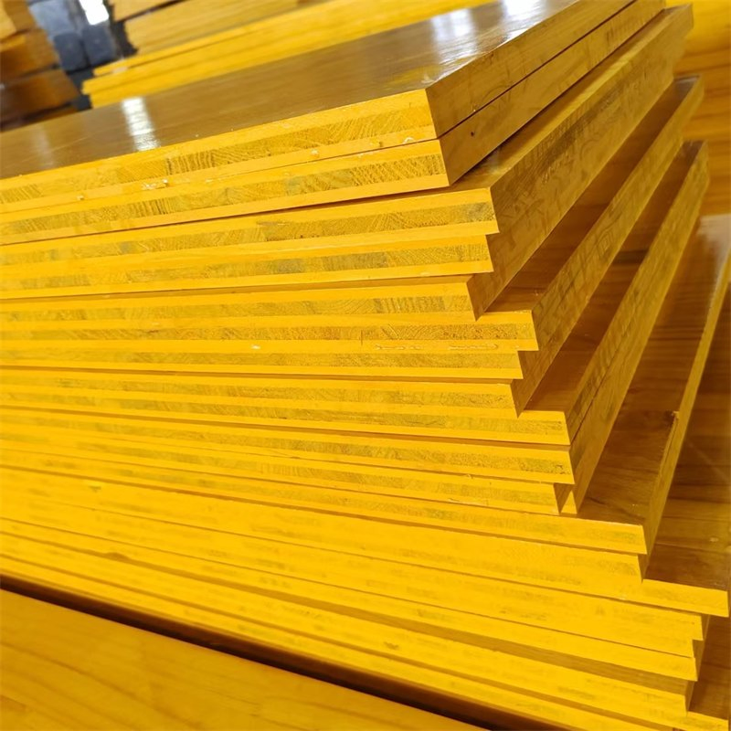 3-Ply Shuttering Panel Construction-Grade Yellow Concrete Building Formwork