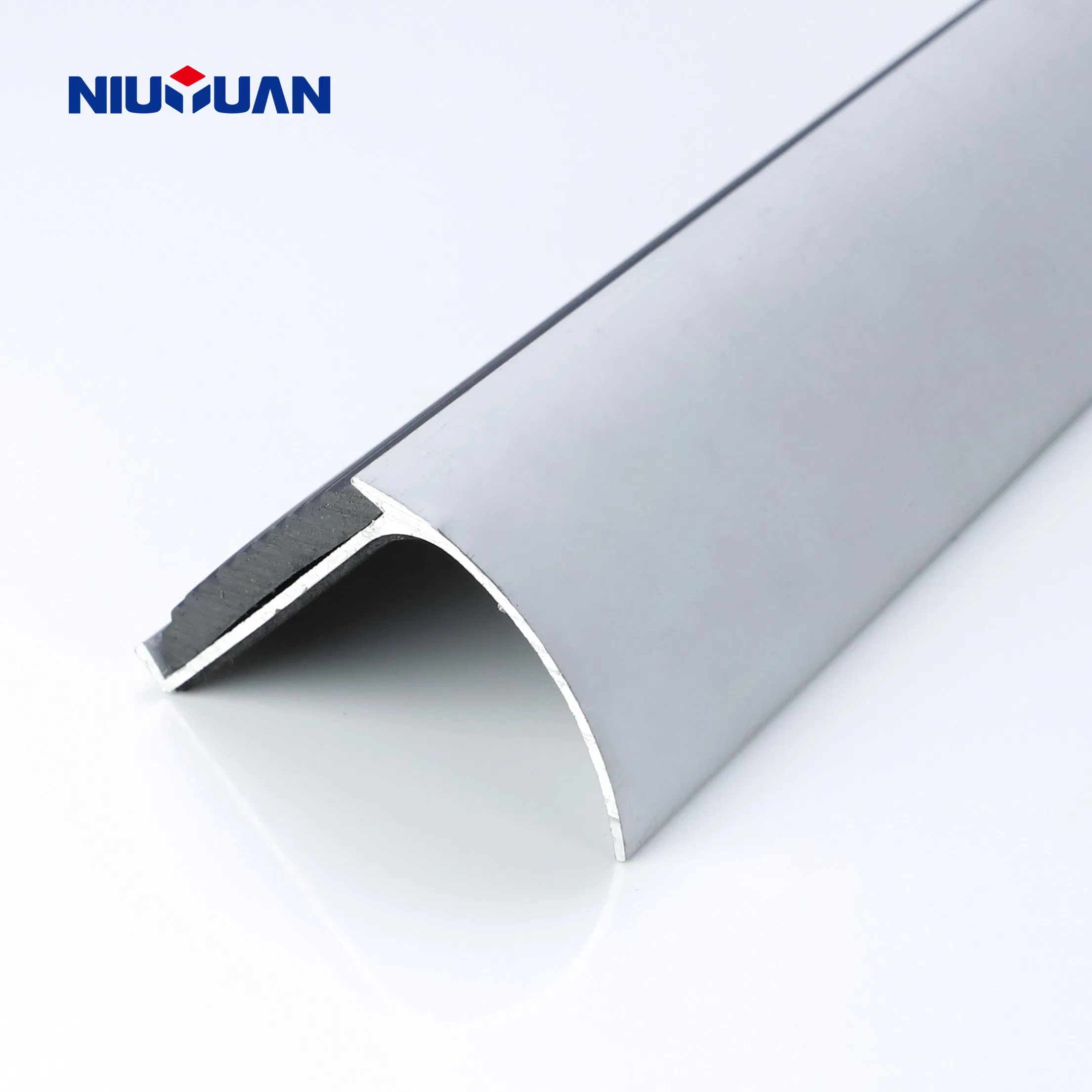Niu Yuan Free Sample Aluminum Rounded Stair Nosing for Stair Tread Edge