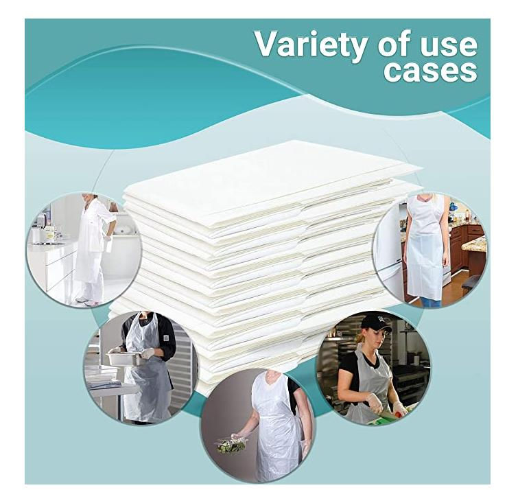 Premium Disposable Plastic Apron for Food Service and Hygiene