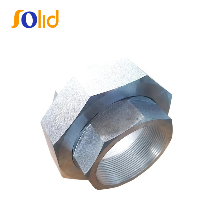 High Pressure Carbon Steel Socket Weld Thread Pipe Union
