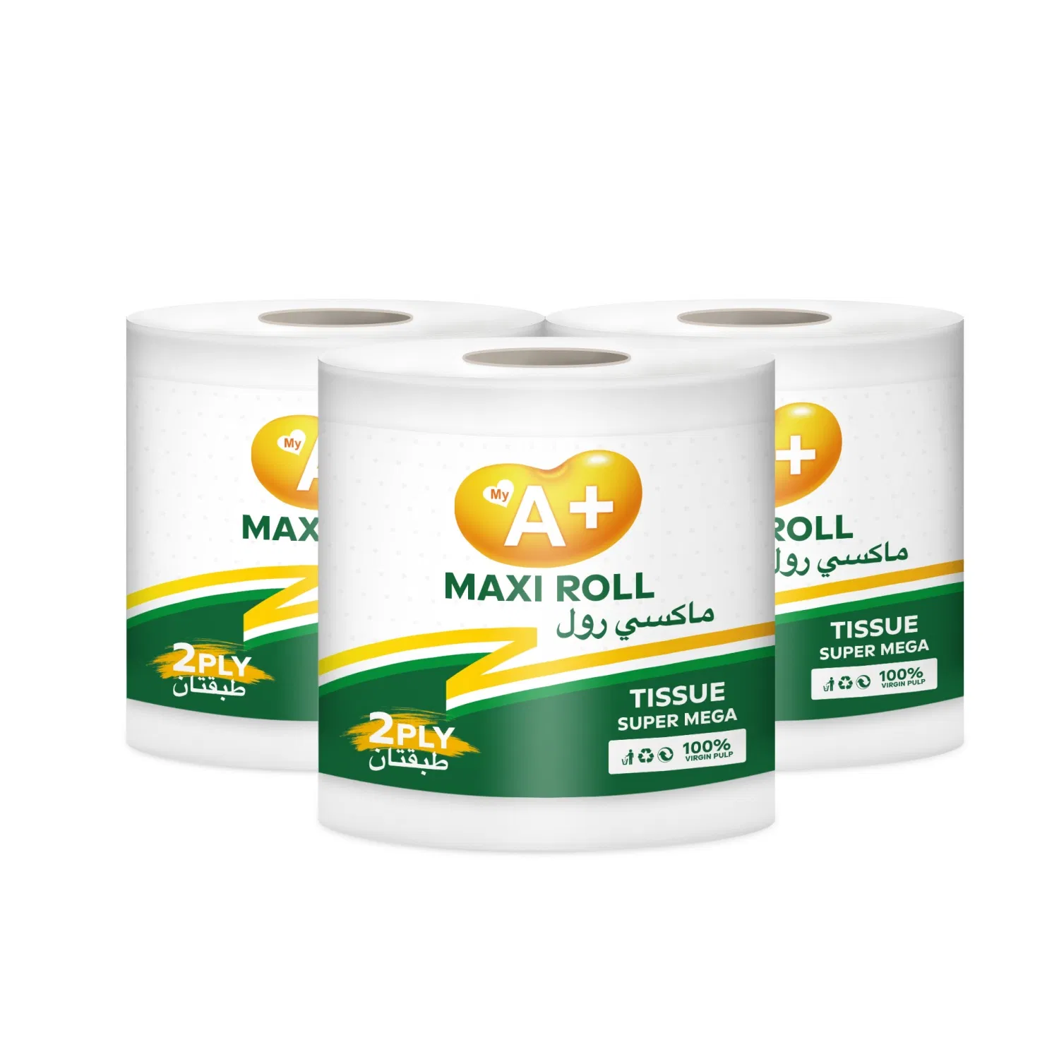 Free Samples 100% Virgin Wood Pulp Maxi Roll Tissue OEM ODM Facial Tissue Paper Household Towel Mega Maxi Roll Toilet Paper