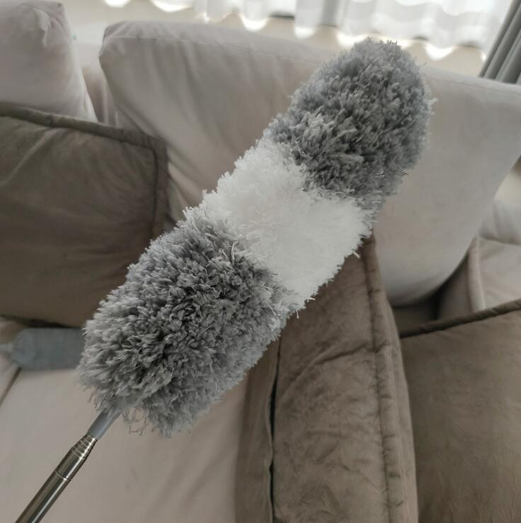 Microfiber Feather Duster Extendable Duster for Cleaning Ceiling Fans High Ceiling