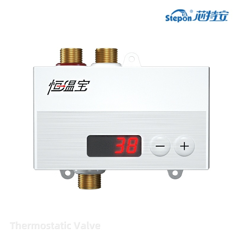 Stepon Thermostatic Valve Real-Time Monitoring & Water Cut-off Safety