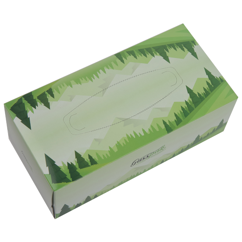 OEM Virgin Wood Pulp Facial Box Tissue