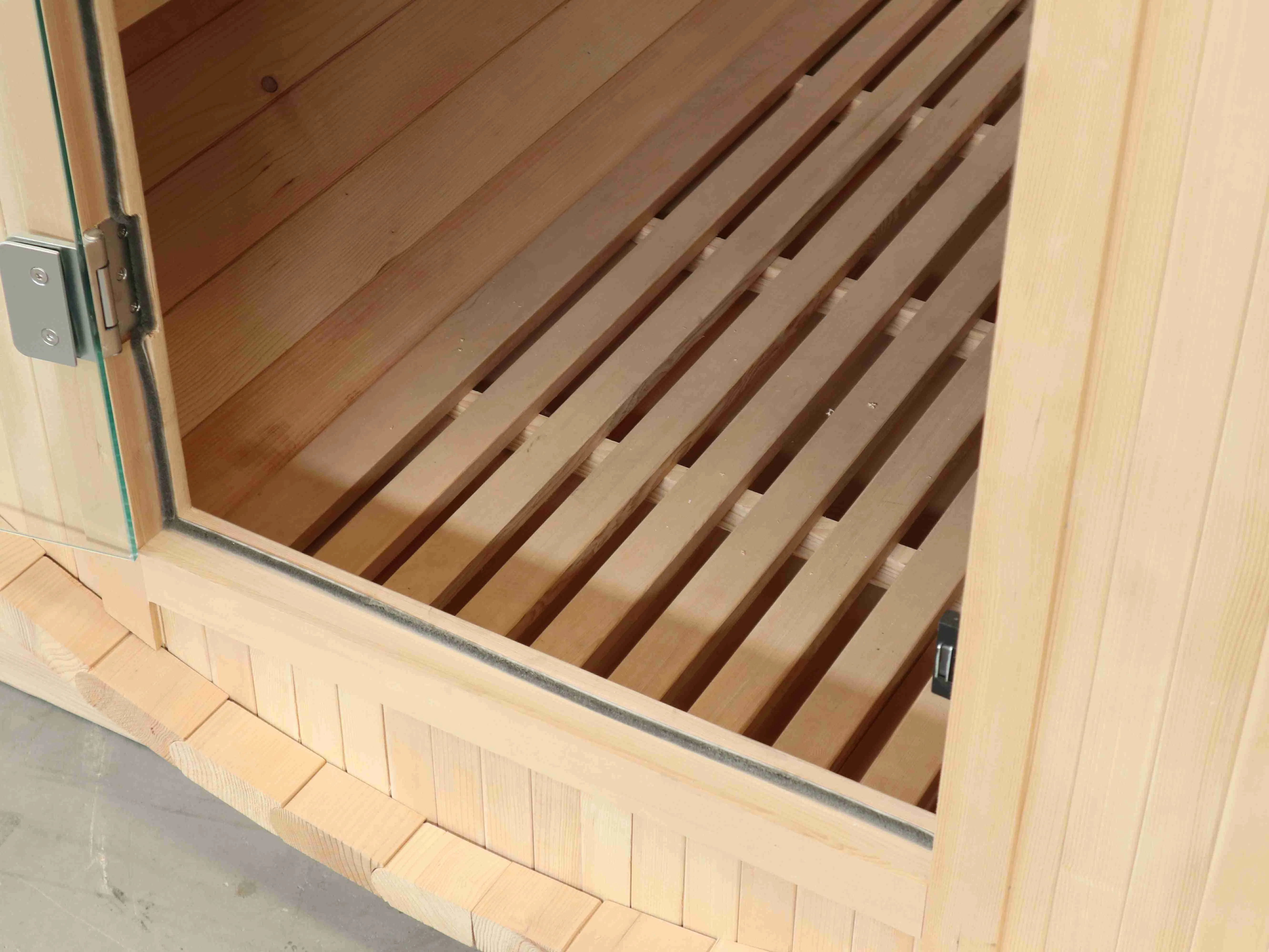 Modern Barrel Hemlock Sauna Outdoor Sauna with Innovative Technology