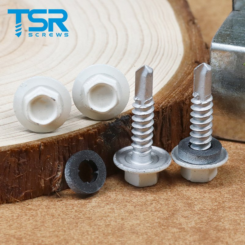 Саморез для профнастила Ruspert с буром и окраской