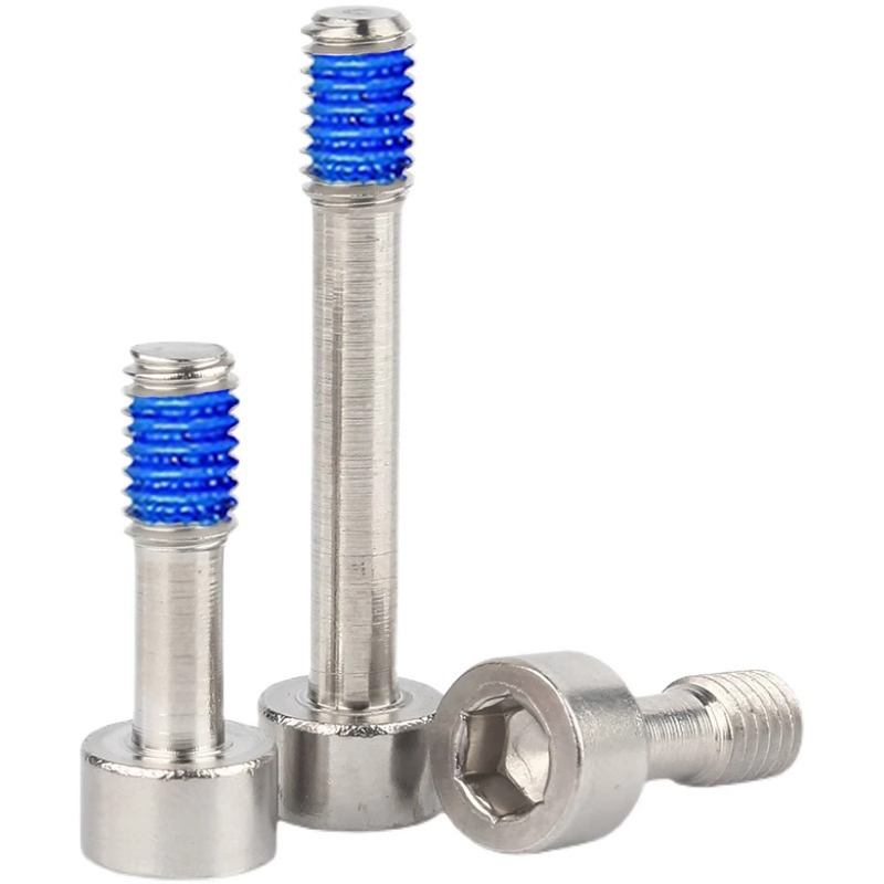 Stainless Steel M2 M3 M4 M5 M6 Hex Socket Cap Head Captive Screw with Thread Locker Patch