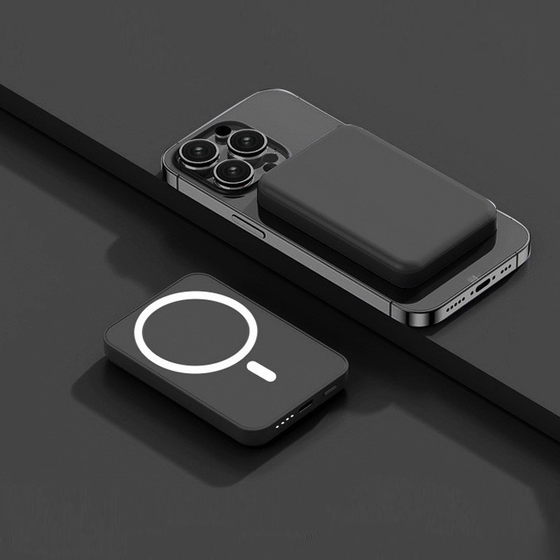 Wholesale Fast Charging Magnetic Wireless Charging Power Bank (5000mAh/10000mAh) FCC/CE/UL/PSE/Kc Certified Custom Branding