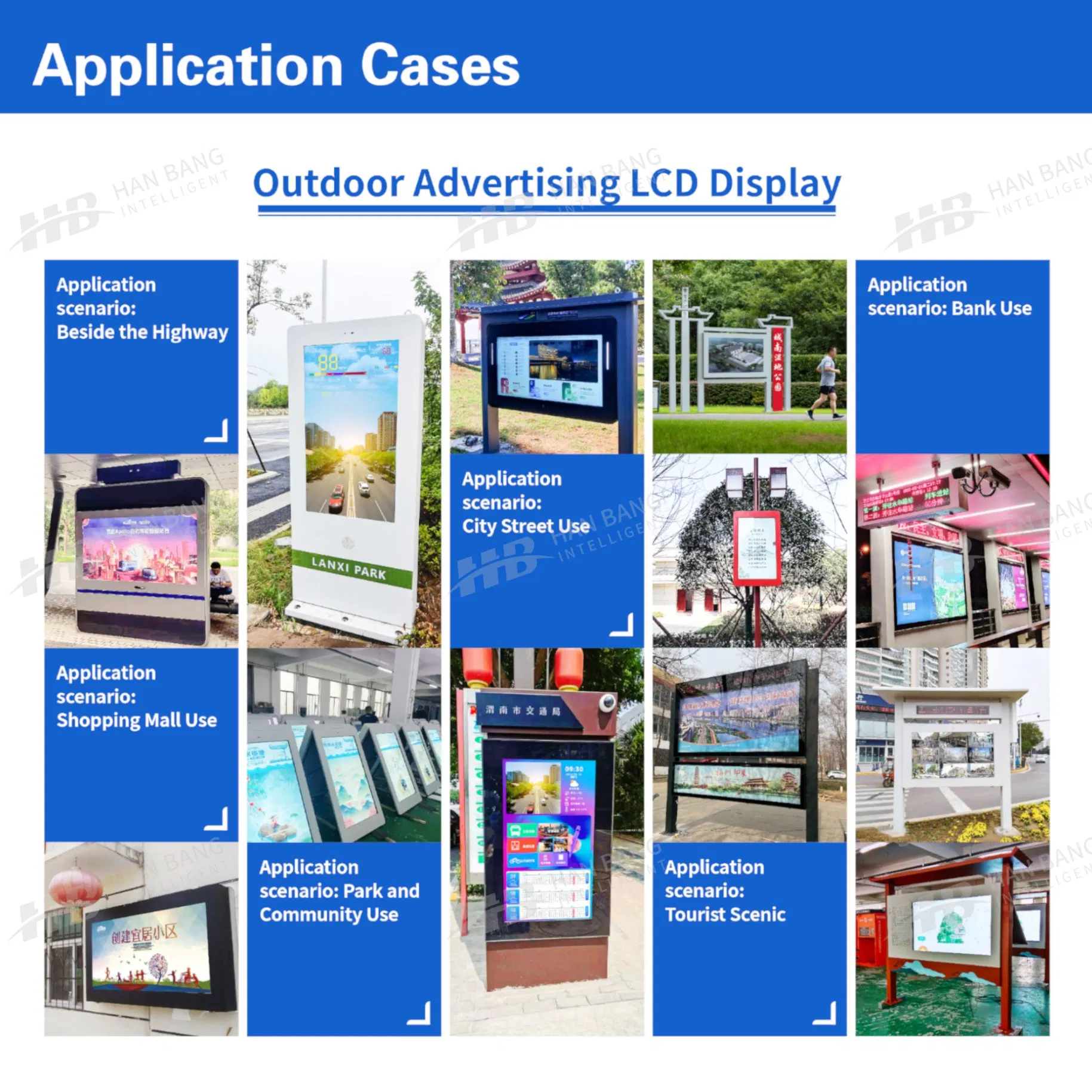 75 Inch a-Type Digital Signage LCD Advertising Sig for Outdoor Use