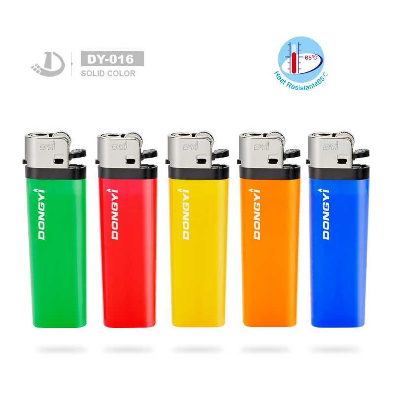 Dy-016 Type ISO9994 Certificated Disposable Gas Flint Lighter with High Quality